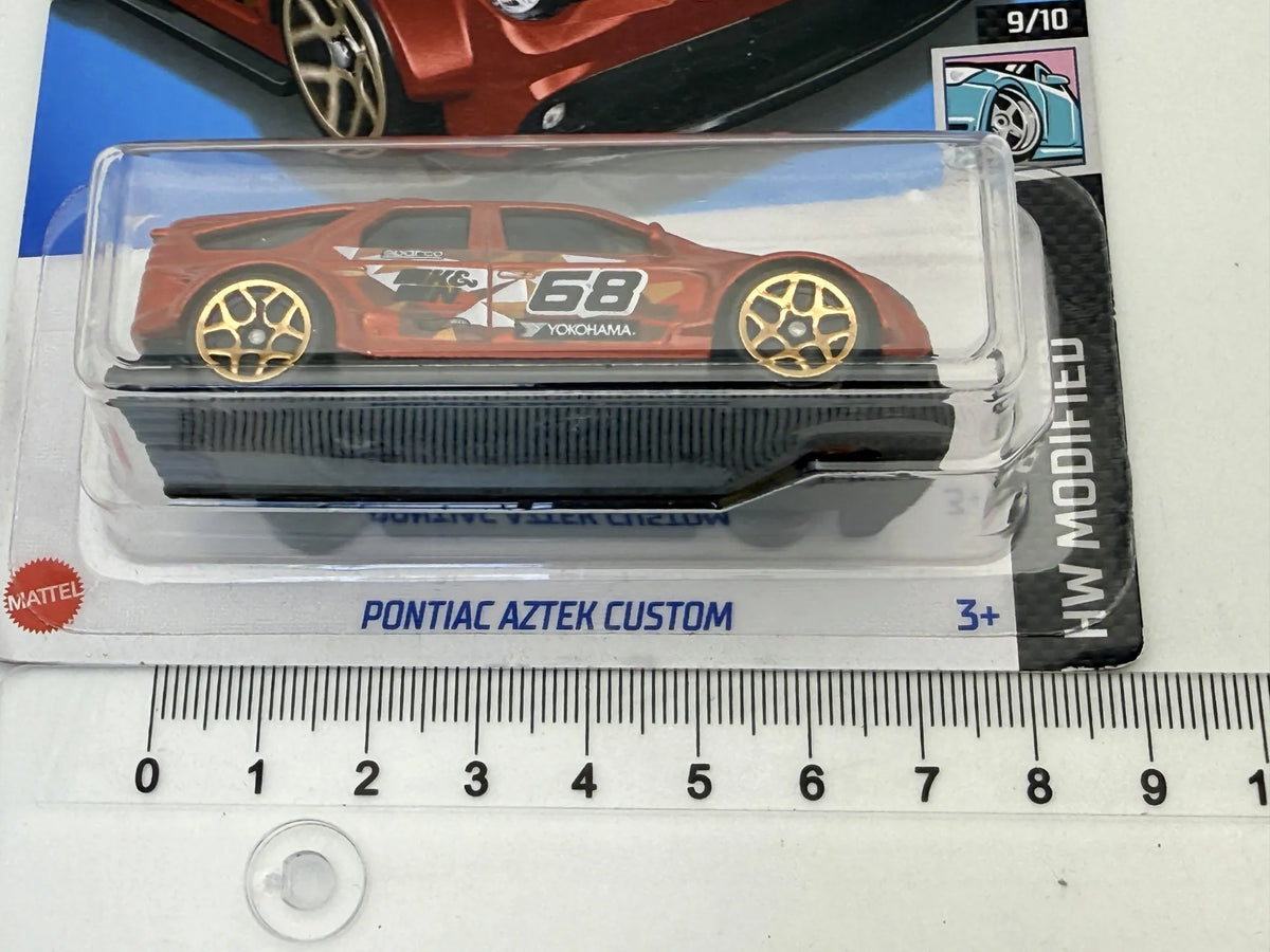 Pontiac Aztek Custom HW Modified Hot Wheels 2021 Czerwony 1:64 – zdjęcie 7