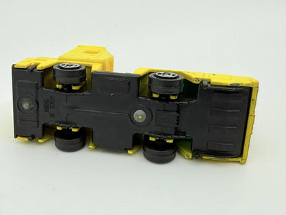 Dźwig Nissan Diesel Crane Truck, (Tomica?), Resoraki, die cast, 1:87, żółty – zdjęcie 7