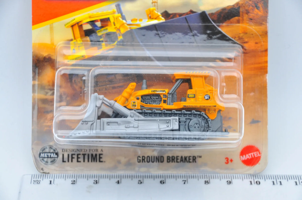 GROUND BREAKER Matchbox 2024 Pomarańczowy 1:64 – zdjęcie 7