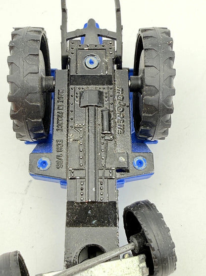 TRAKTOR, Majorette, Made in France, Die cast 305, Niebieski, 1:36, Resoraki – zdjęcie 7