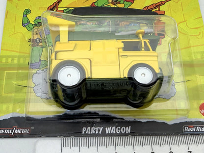 Party Wagon Ninja Turtles Hot Wheels 2024 Żółty 1:64 Premium Protektor – zdjęcie 7