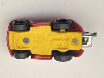 VOLKSWAGEN BEETLE, Garbus, Hot Wheels 2010, Die cast K19, Czerwony, 1:64 – zdjęcie 7