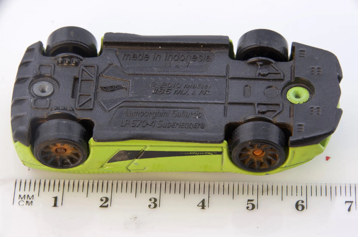 Lamborghini Gallardo Lp 570-4 Superleggera Hot Wheels 2010 Zielony 1:64 – zdjęcie 7