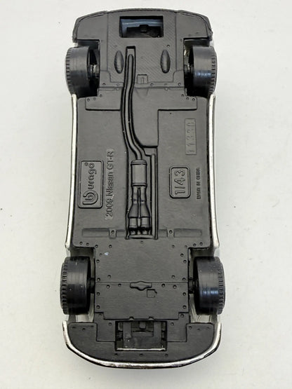 2009 NISSAN GT-R, Bburago 2009, Die cast 1143, Biały, 1:43, Resoraki – zdjęcie 7