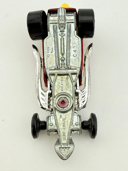 SURF CRATE, Hot Wheels 1999-11, Die cast C43, Czerwony, 1:64, Resoraki – zdjęcie 7