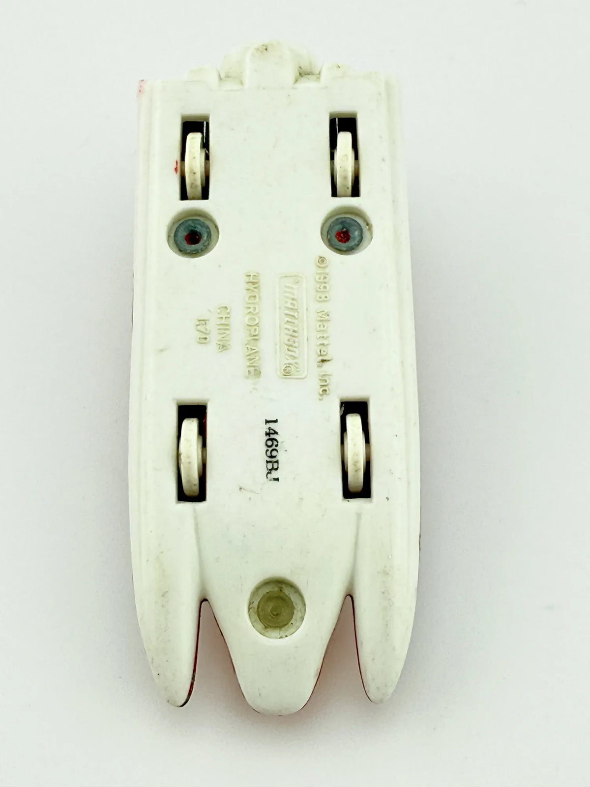 HYDROPLANE, Matchbox 1998, VINTAGE Die cast 1469BJ, Czerwony, 1:70 Resoraki – zdjęcie 7