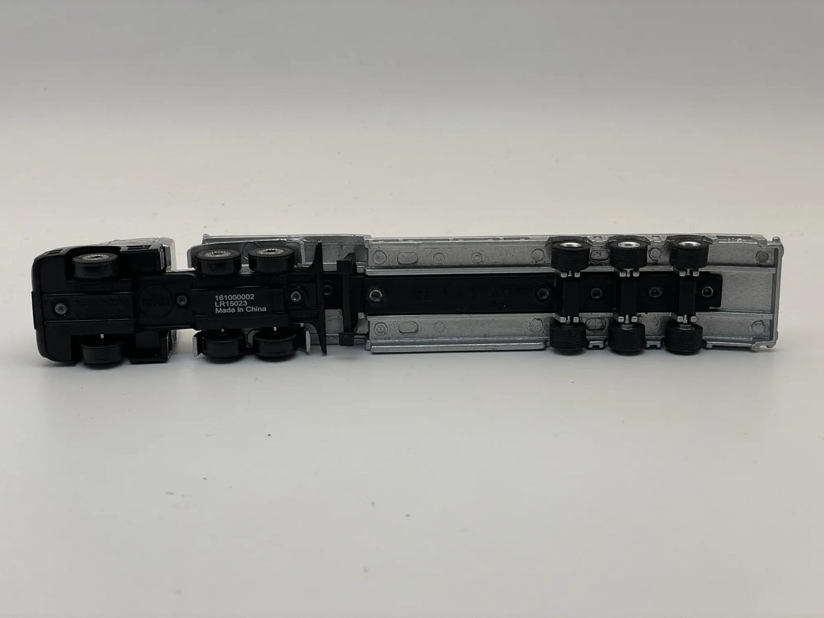 CIĘŻARÓWKA Z NACZEPĄ, LAWETA, Siku, Die cast 161000002, Srebrny, 1:87 – zdjęcie 7