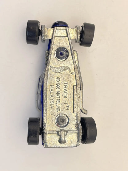 TRACK T, Hot Wheels 1998, Resoraki, Die cast, Niebieski 1:64 – zdjęcie 7