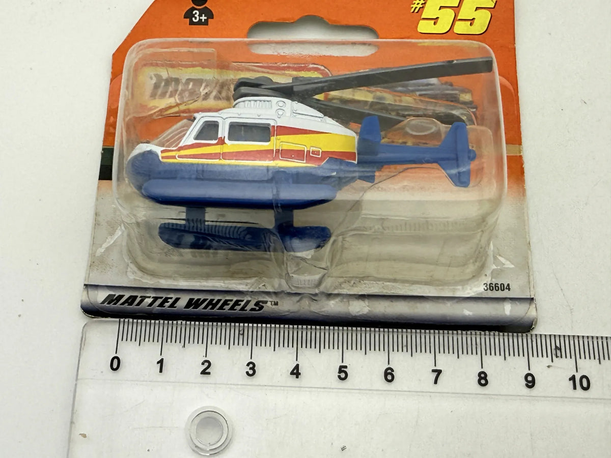Helikopter RESCUE COPTER Matchbox 1998 Biały 1:86 – zdjęcie 7