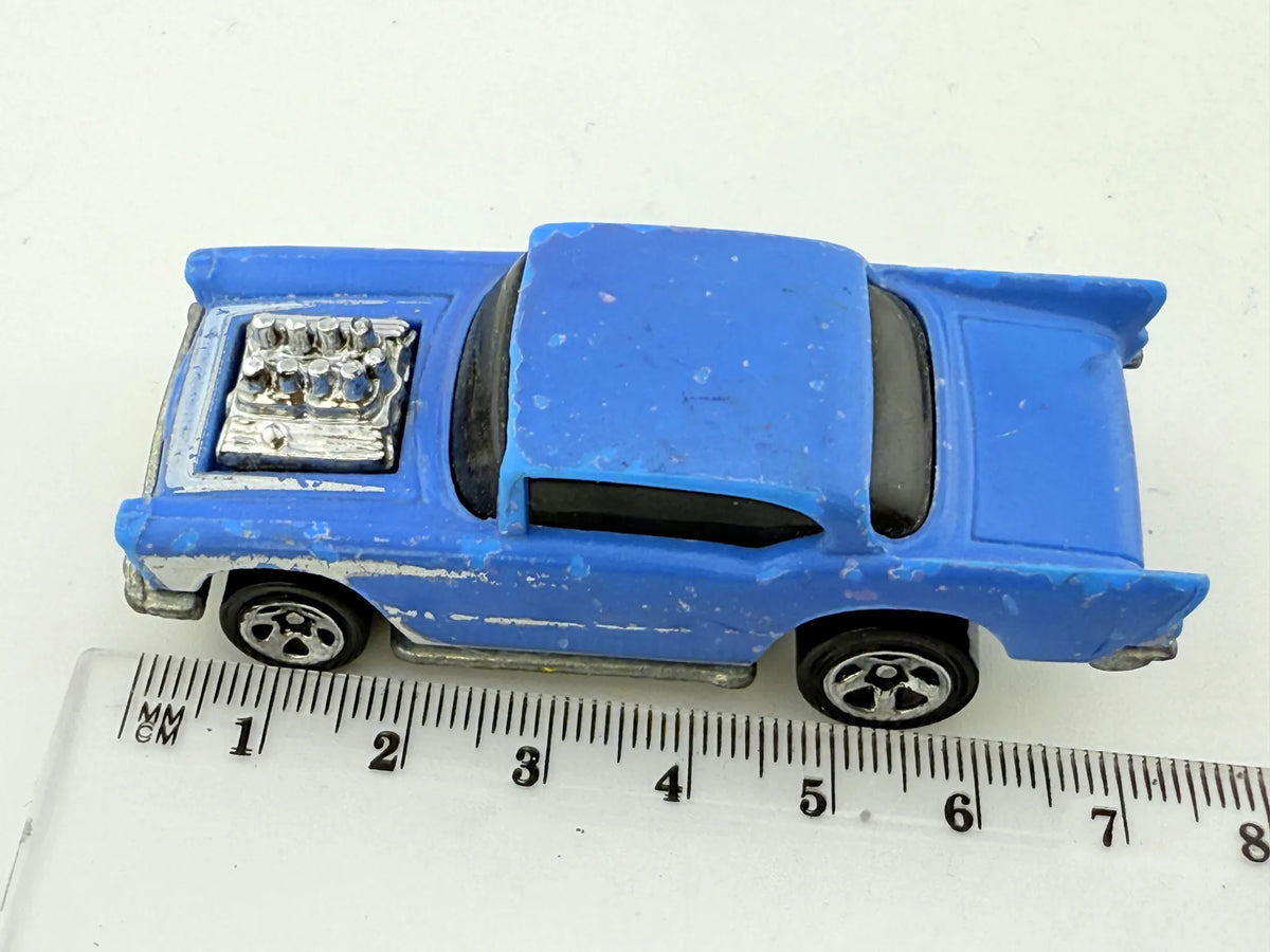 1957 Chevy Hot Wheels Niebieski 1:60 – zdjęcie 7