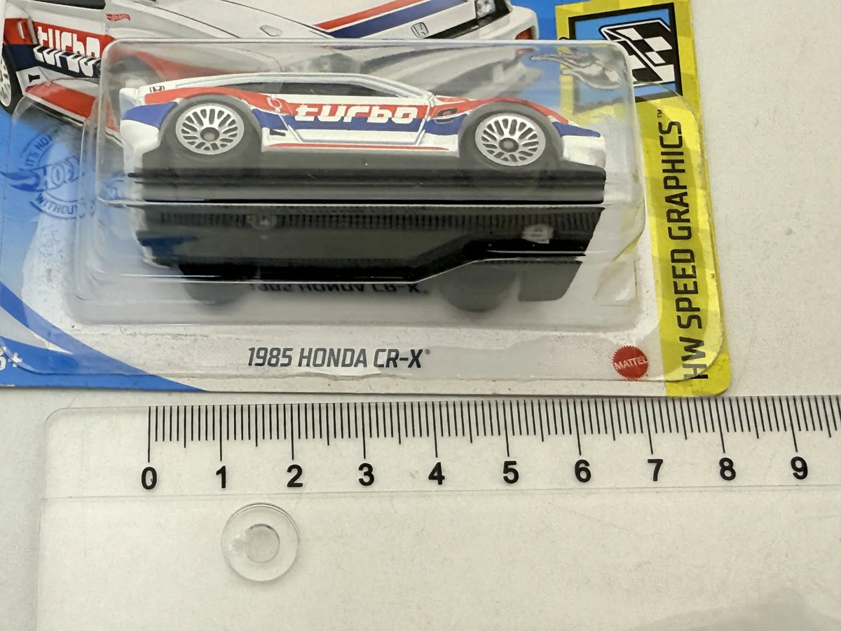 1987 HONDA CRX Speed Racer Hot Wheels 2021 Biały 1:64 – zdjęcie 7