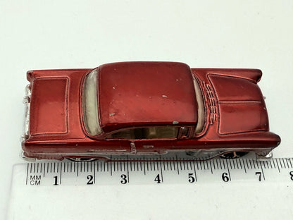 55 Chevy Hot Wheels Czerwony 1:64 – zdjęcie 7