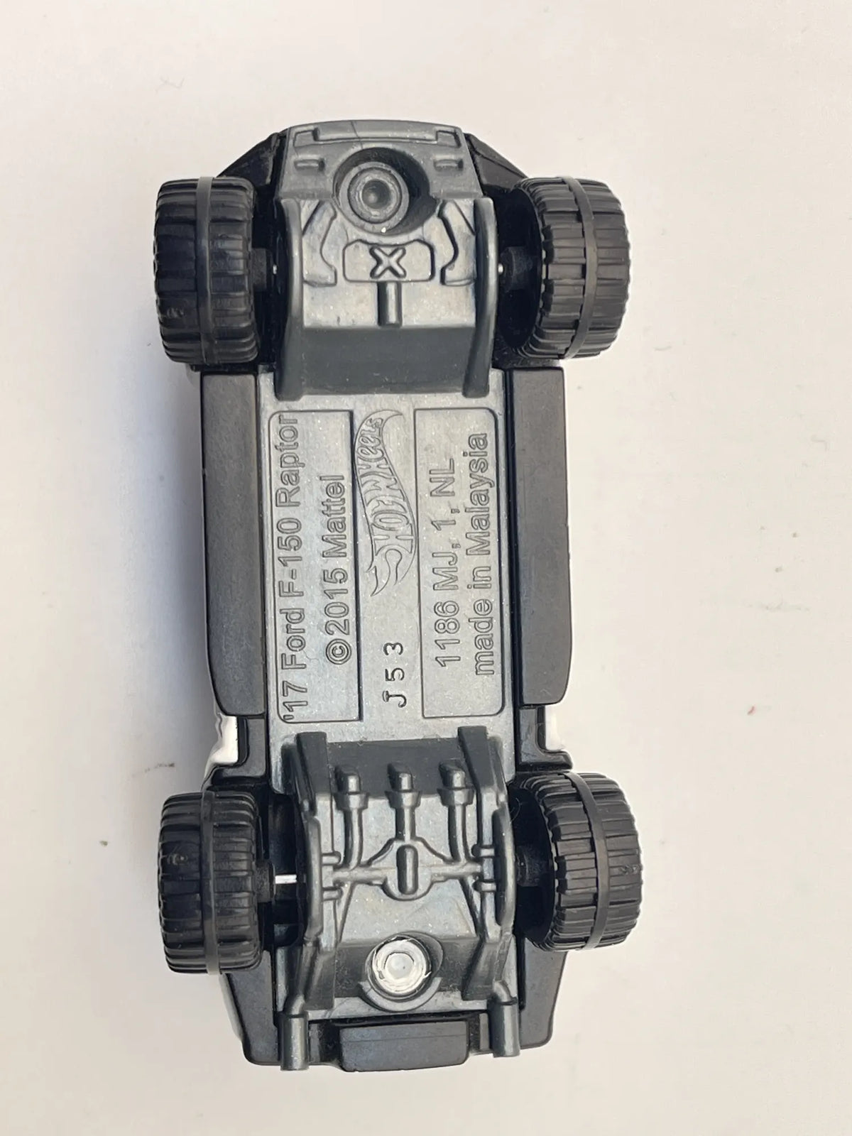 '17 FORD F-150 RAPTOR, Hot Wheels 2015, Die cast J53, Biały, 1:64, Resoraki – zdjęcie 7