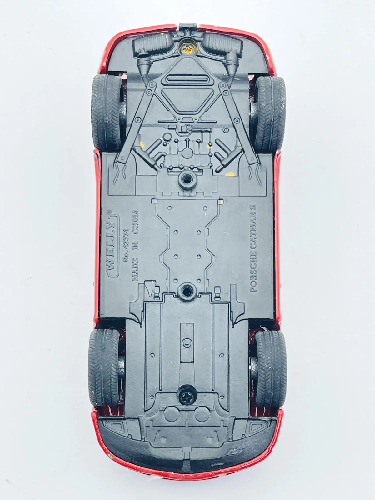 Porsche Cayman S, Welly, Resoraki, die cast, 1:43 – zdjęcie 7