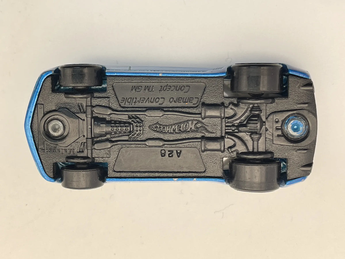 CAMARO CONVERTIBLE CONCEPT, Kabriolet, Hot Wheels, Die cast, Niebieski 1:64 – zdjęcie 7