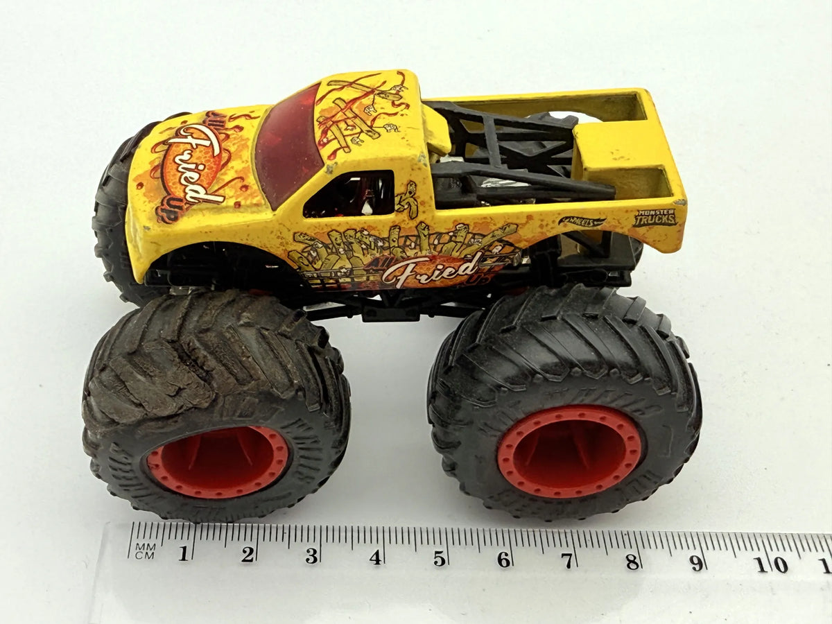 Monster Truck Hot Wheels Żółty 1:64 – zdjęcie 7