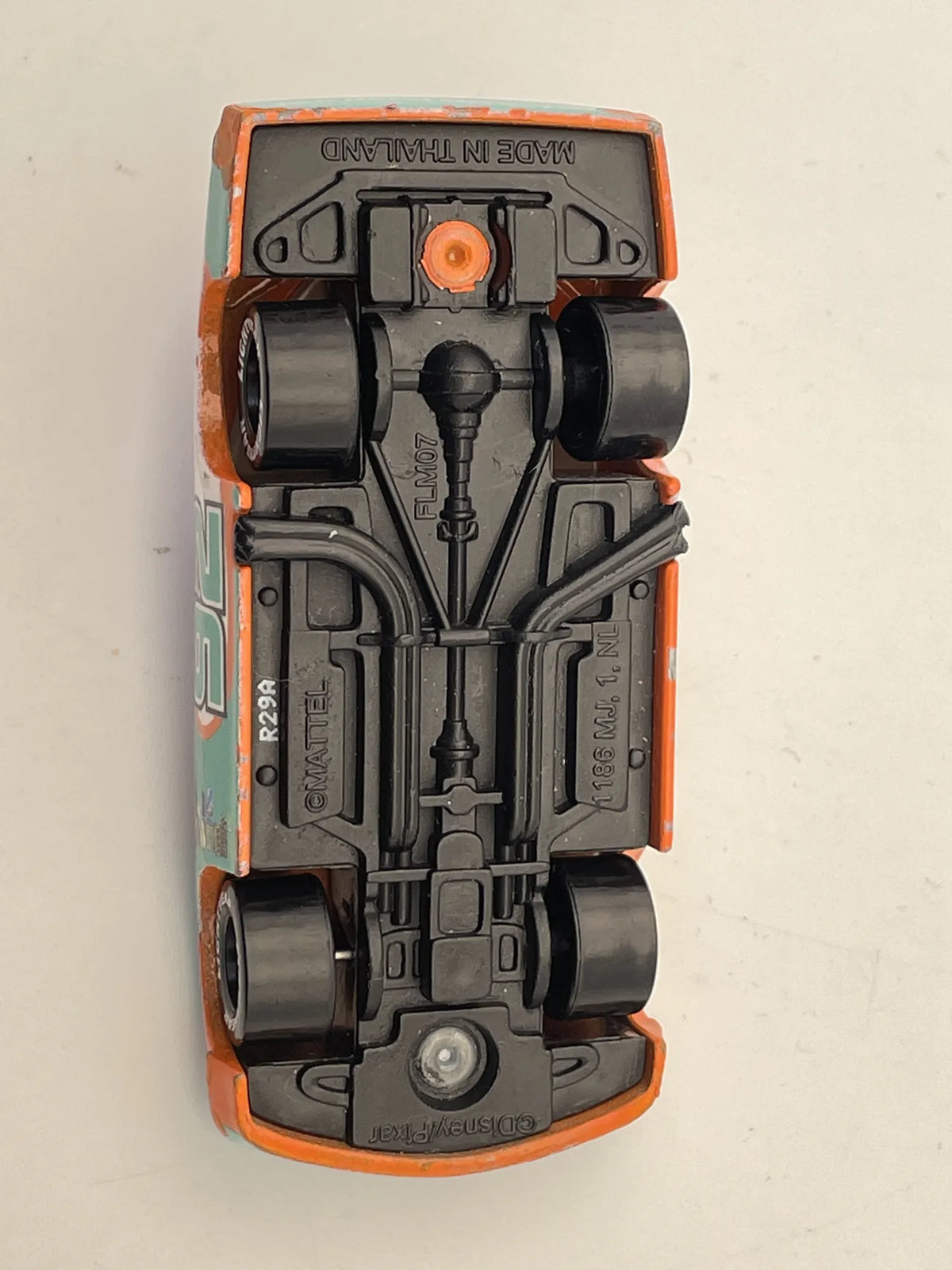 SPUTTER STOP 92 Murray Clutchburn, Auta Disney/Pixar, Die Cast FLM07, 1:55 – zdjęcie 7