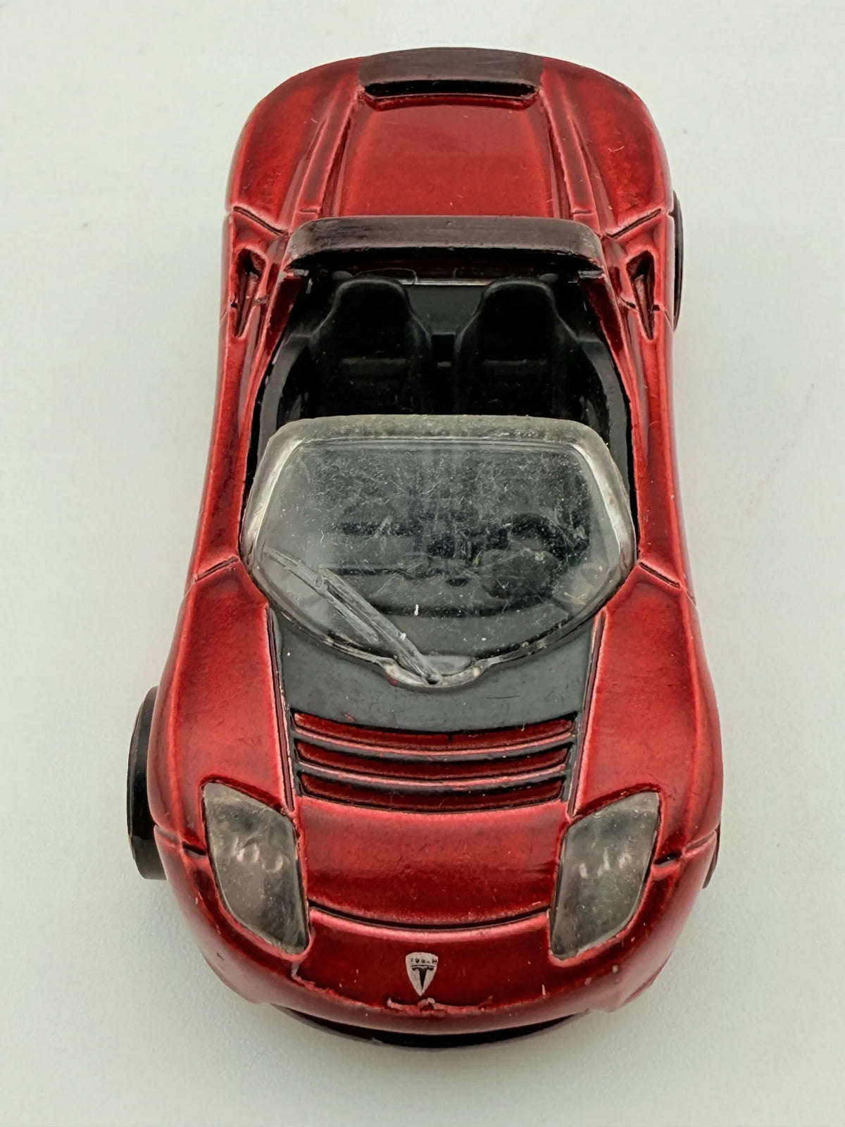 2008 Tesla Roadster Hot Wheels 2008 Czerwony 1:64 – zdjęcie 7