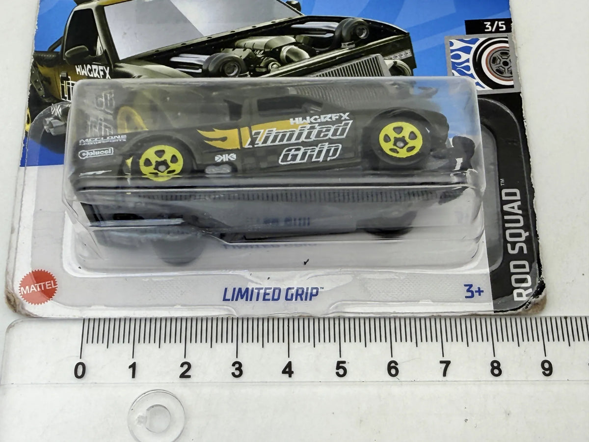 Limited Grip Rod Squad Hot Wheels 2024 Czarny 1:64 – zdjęcie 7