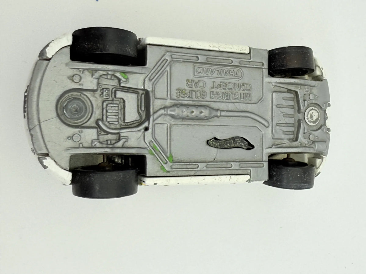 Mitsubishi Eclipse Concept Car, Hot Wheels, Resoraki, die cast, 1:64, biały – zdjęcie 7