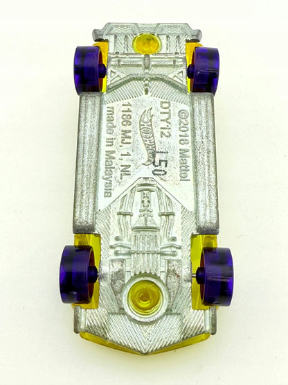 X-STEAM, Hot Wheels 2016, Resoraki Die cast DTY12, Żółty Przeźroczysty 1:64 – zdjęcie 7