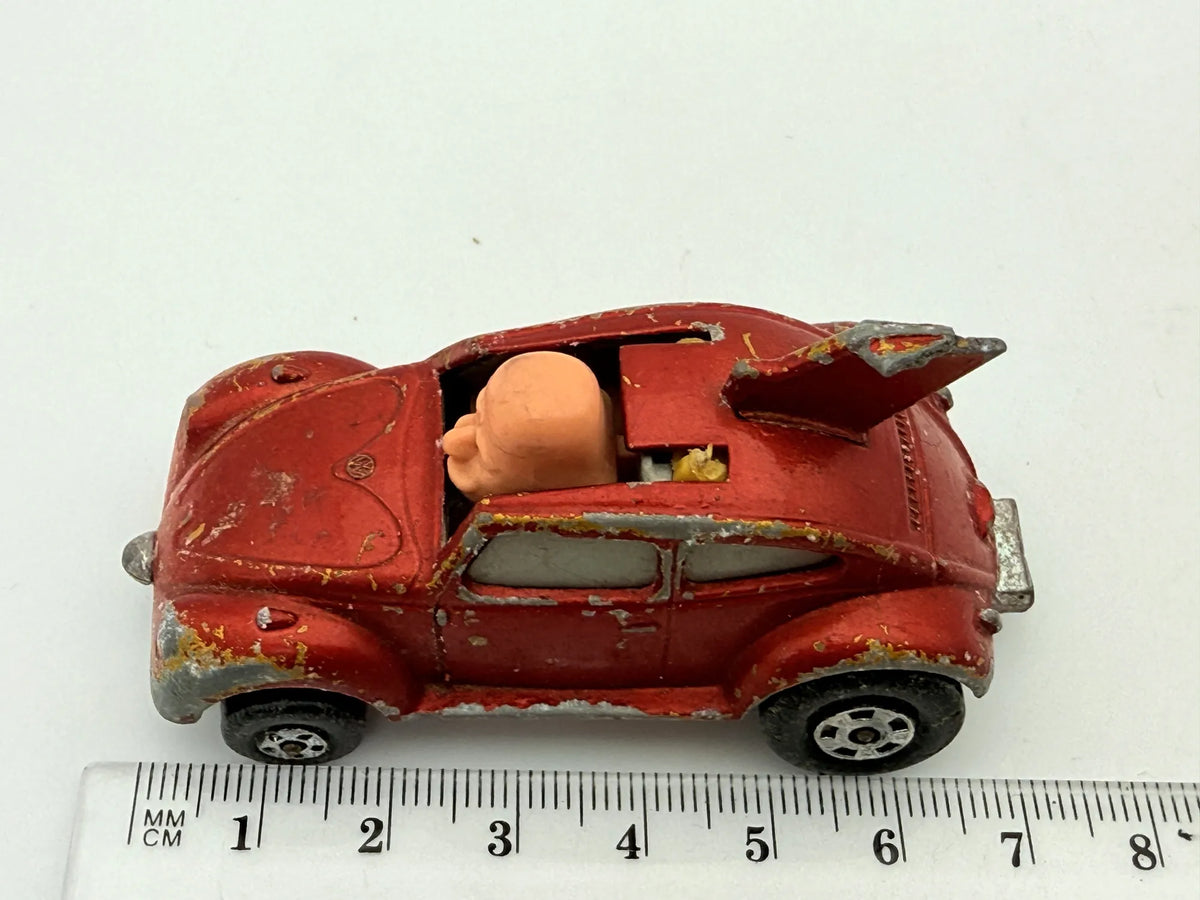 Flying Bug Matchbox Czerwony 1:64 Made in Anglia – zdjęcie 7