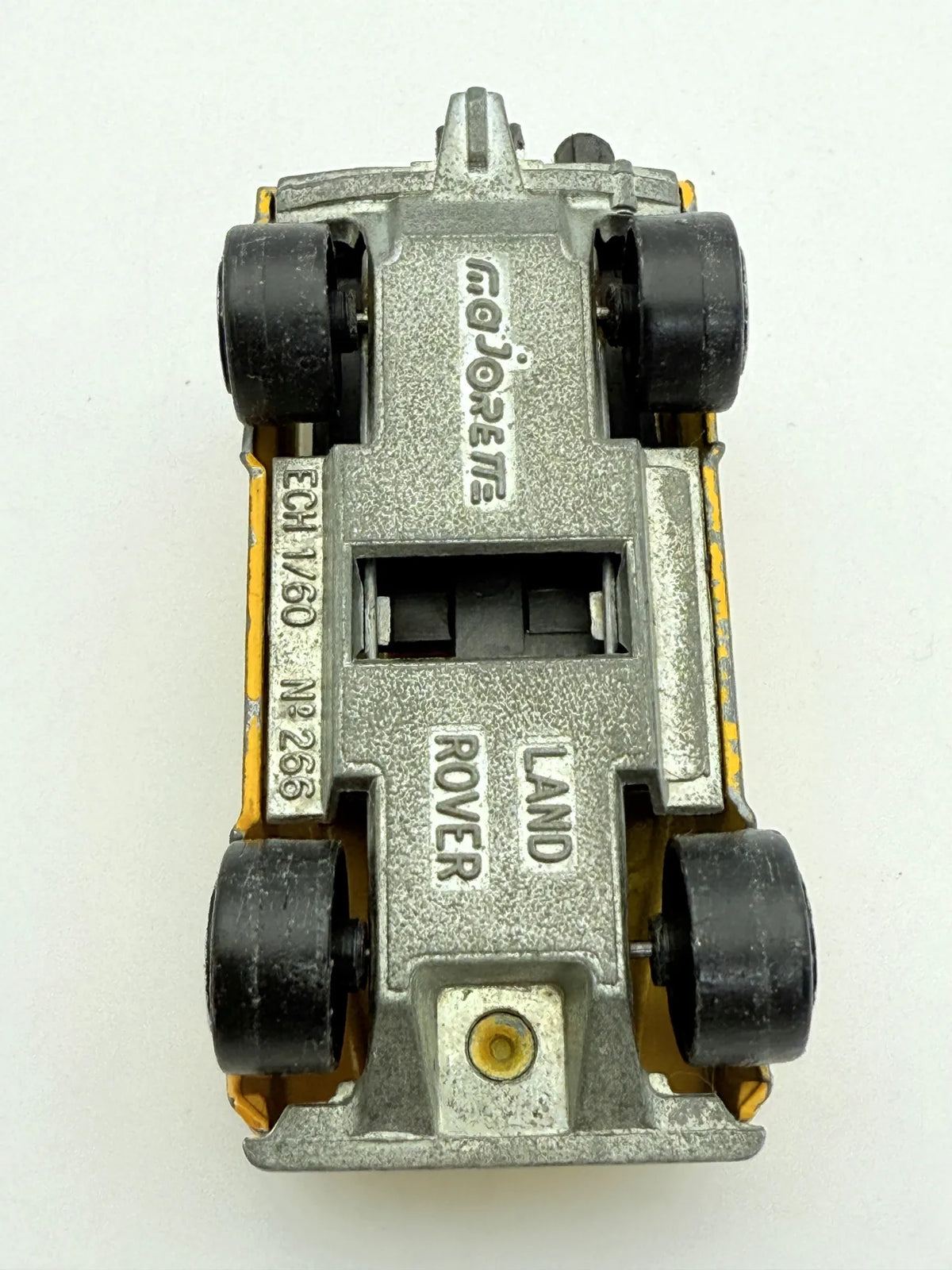 Land Rover Majorette Żółty 1:60 – zdjęcie 7
