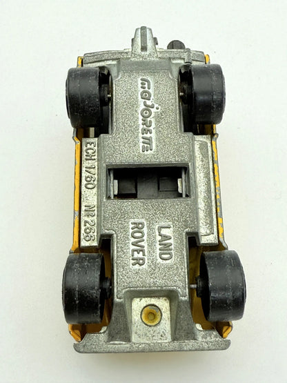 Land Rover Majorette Żółty 1:60 – zdjęcie 7