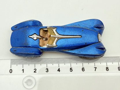Blue Phantastique, Hot Wheels 2000, Resoraki, Die cast, Niebieski, 1:64 – zdjęcie 7