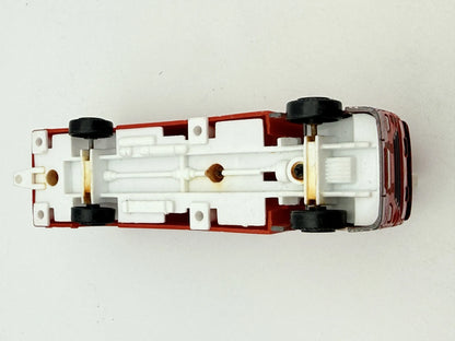 FIRE TRUCK SAPEURS POMPIERS (Straż pożarna) Die cast Czerwony 1:87 Resoraki – zdjęcie 7
