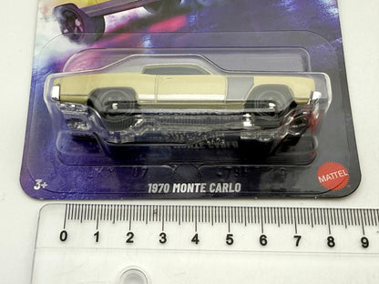 1970 MONTE CARLO, Hot Wheels SILVER 2026 Die cast JKX07 Żółty 1:64 Resoraki – zdjęcie 7