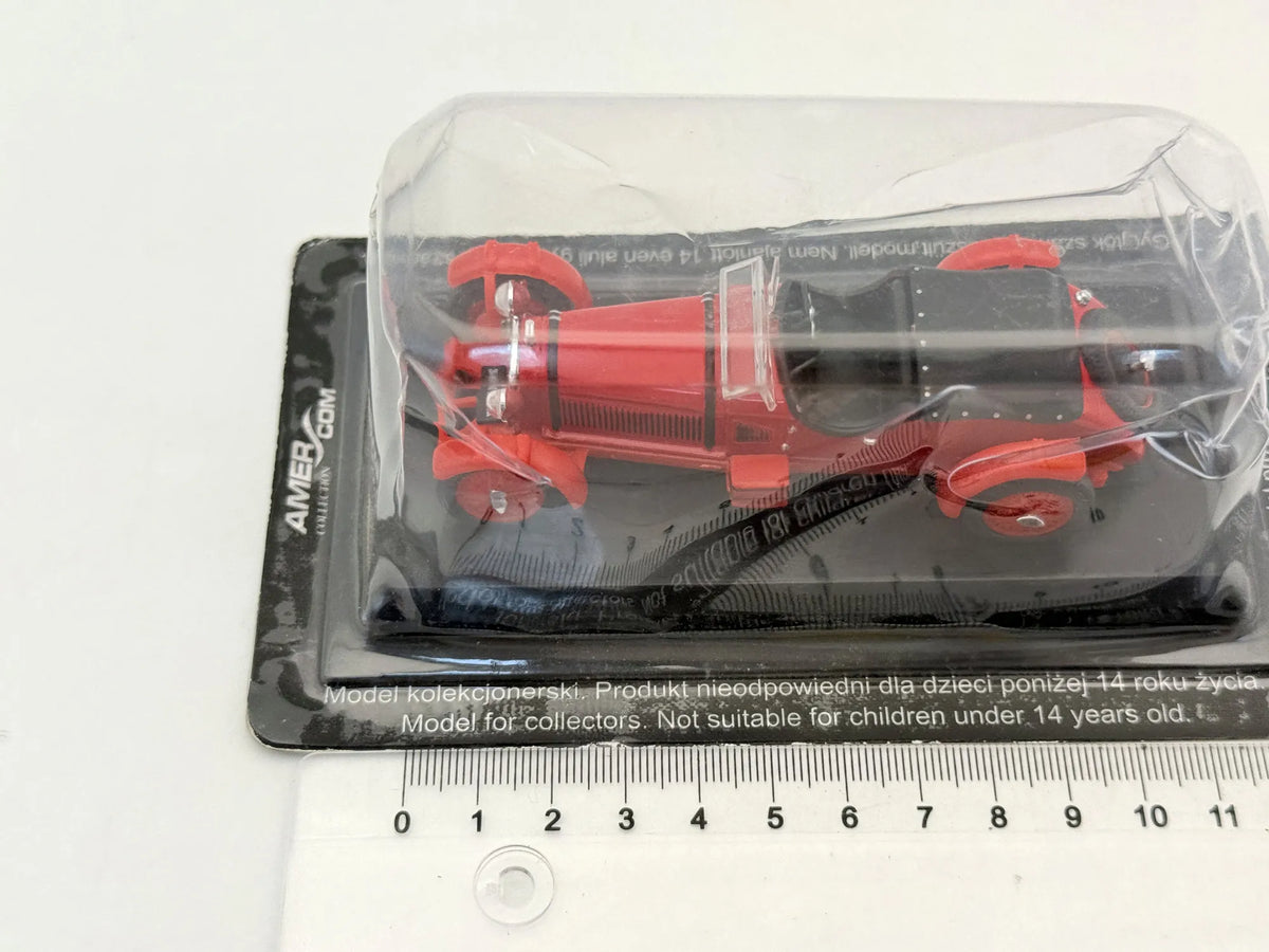 ALFA ROMEO 8C (1931) Legendarne Samochody AmerCom Czerwony 1:43 – zdjęcie 7