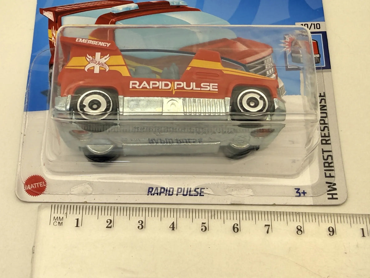 RAPID PULSE HW FIRST RESPONSE Hot Wheels 2024 Czerwony 1:64 – zdjęcie 7