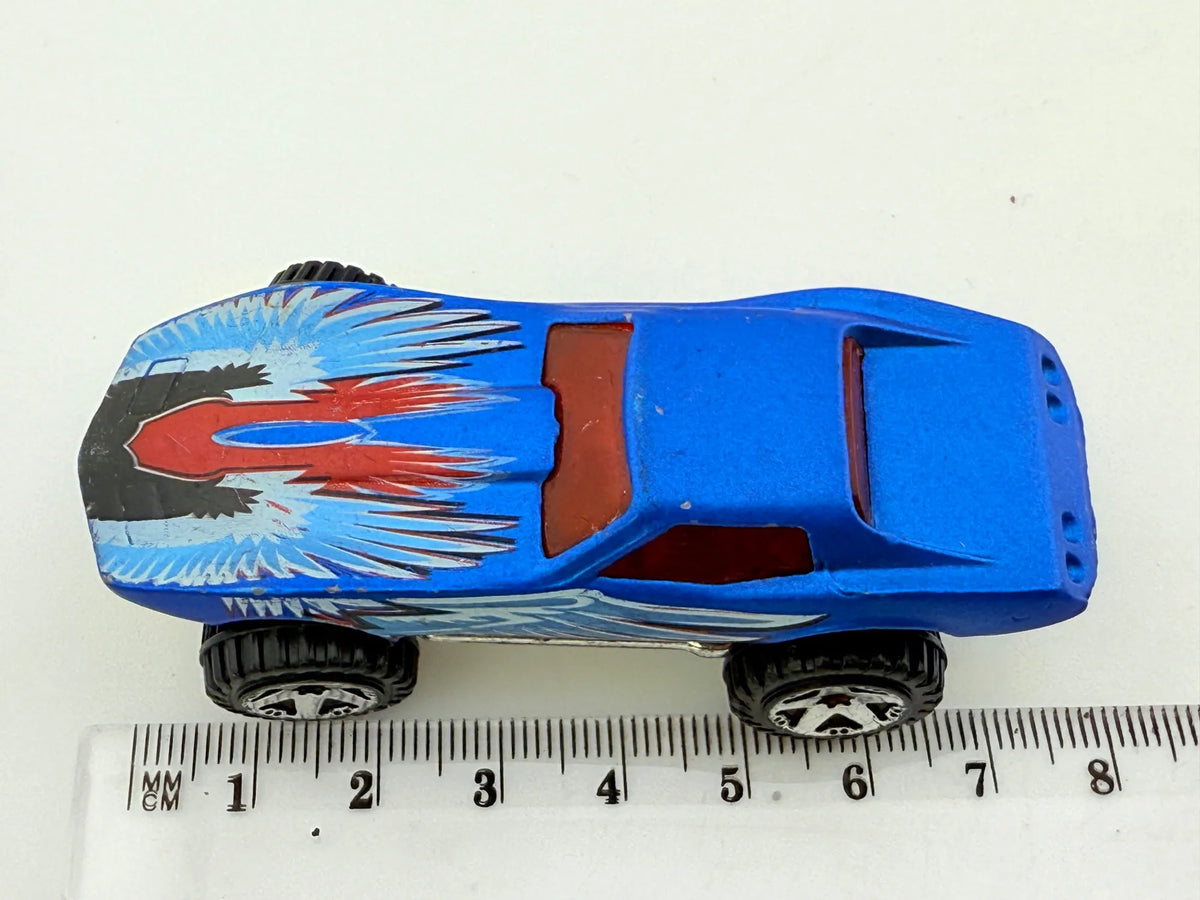 Chevrolet Corvette C3 Baja Hot Wheels Niebieski 1:64 – zdjęcie 7