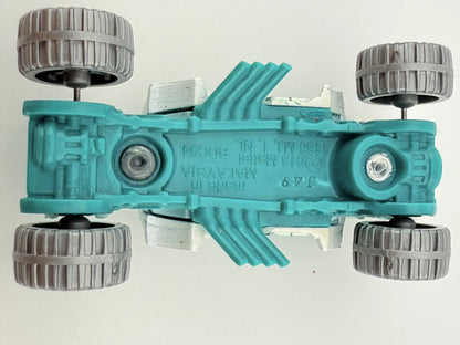 FUTURYSTYCZNY BUGGY, Hot Wheels 2013, Die cast BDC94, Biały, 1:64, Resoraki – zdjęcie 7