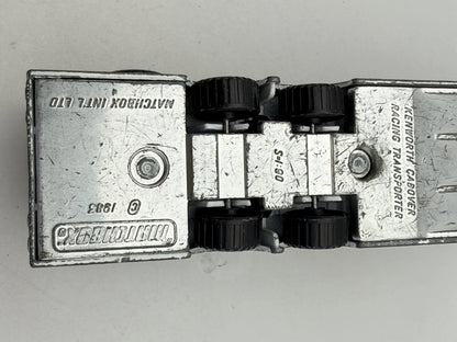 Team Convoy TM-2 Kenworth + Chevy Pro Truckmate Matchbox 1983 Biały 1:80 – zdjęcie 7