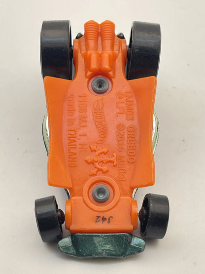 GREEDO, Hot Wheels 2015, Resoraki, Die cast DJM03, Zielony, 1:64 – zdjęcie 7
