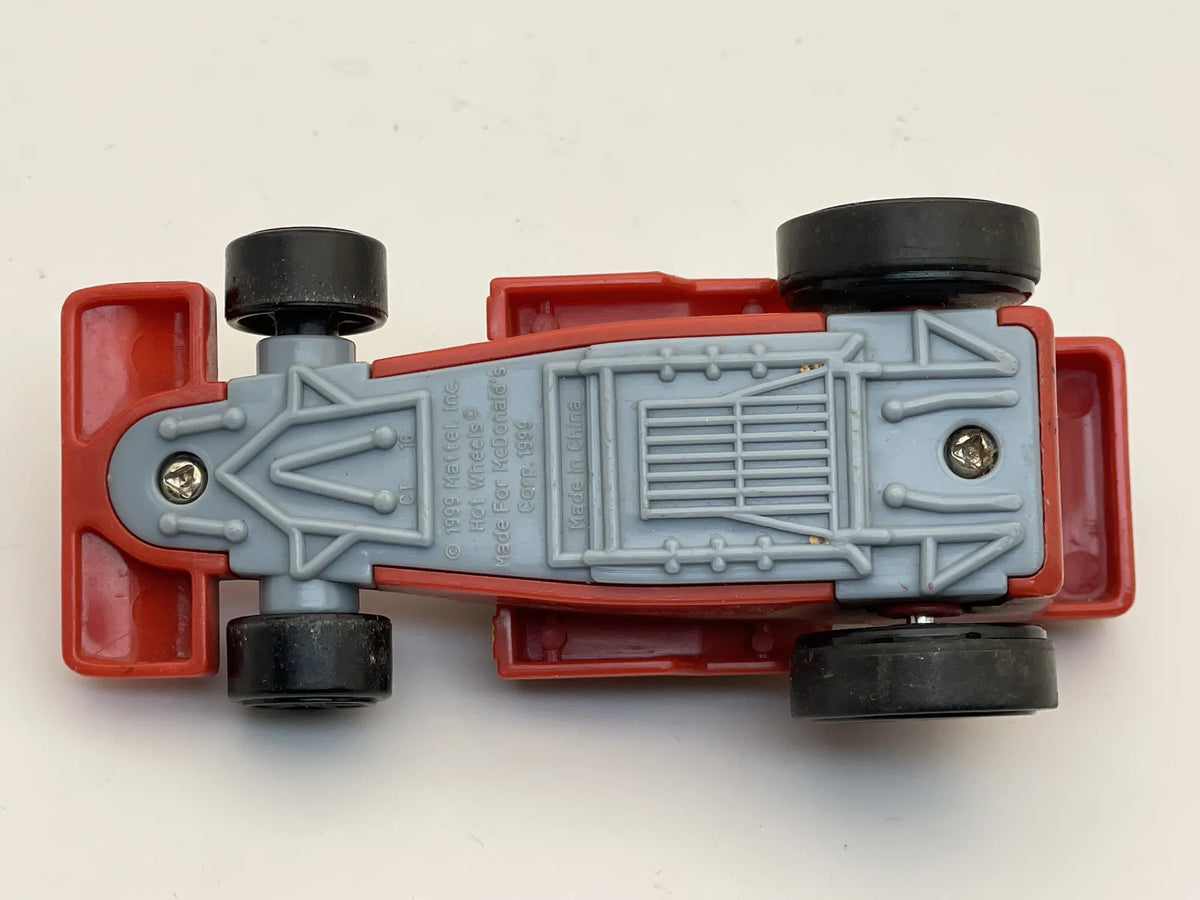 FORMUŁA 1, Hot Wheels 1999 McDonald's, Resorak CT 16 Czerwony 1:64 Resoraki – zdjęcie 7