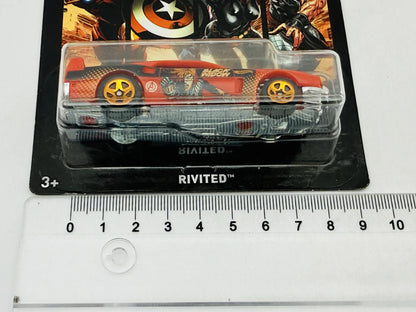 Rivited Hot Wheels 2017 The Avengers 1:64 BLACK WIDOW Blister – zdjęcie 7