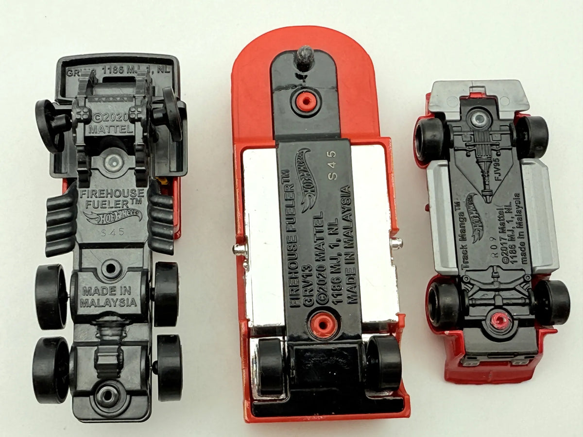 Firehouse Fueler Hot Wheels Czerwony 1:64 – zdjęcie 7