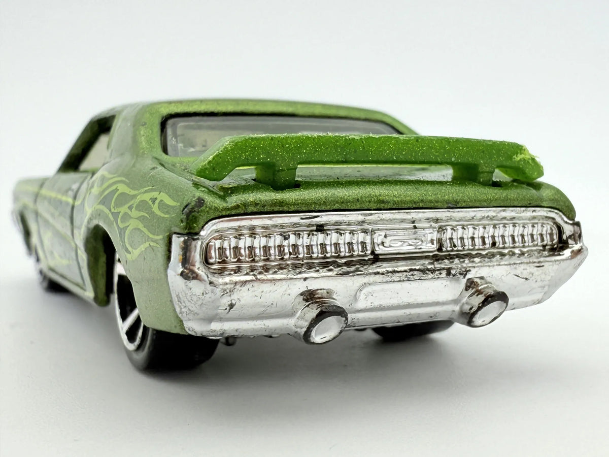69 Mercury Cougar Eliminator Hot Wheels Zielony 1:64 – zdjęcie 7