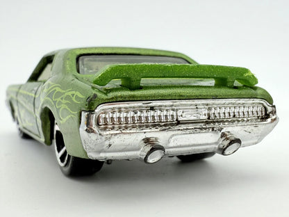 69 Mercury Cougar Eliminator Hot Wheels Zielony 1:64 – zdjęcie 7
