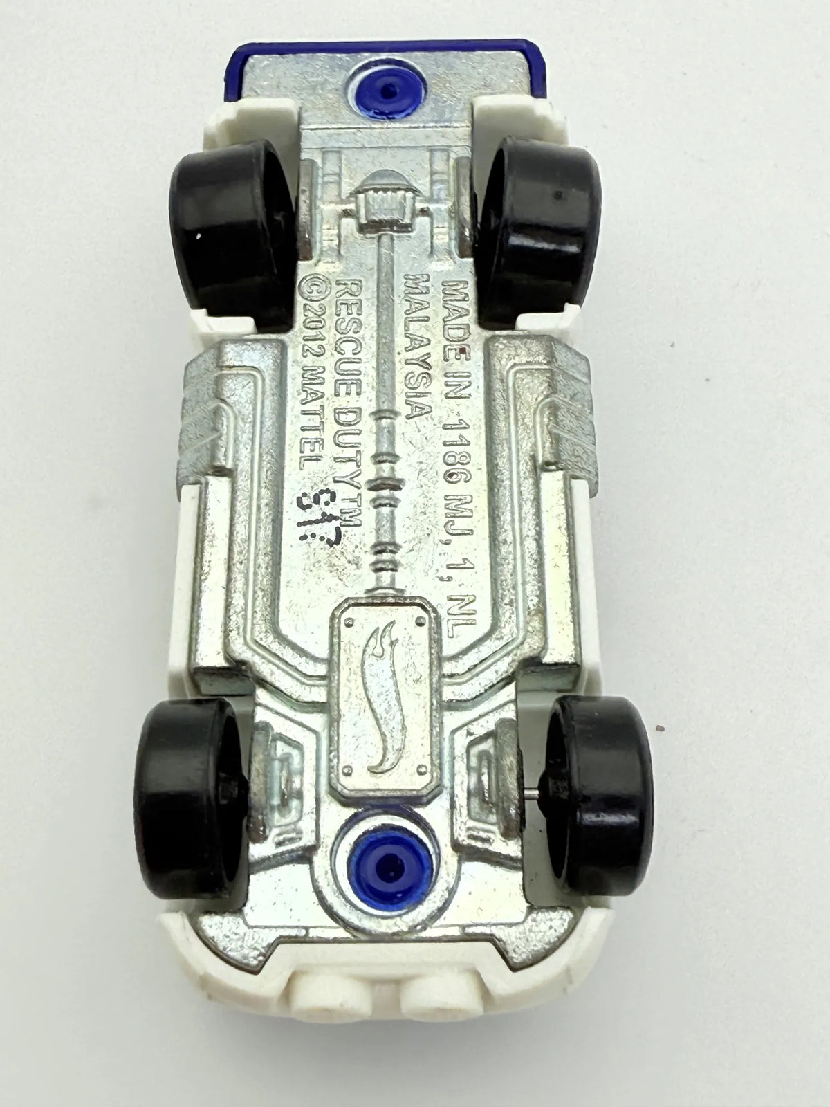 Rescue Duty Hot Wheels Niebieska 1:64 – zdjęcie 7