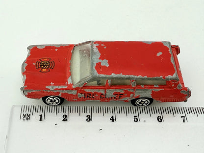 Amerykańskie Kombi Z Lat 70. Straż pożarna Zylmex Czerwony 1:74 – zdjęcie 7