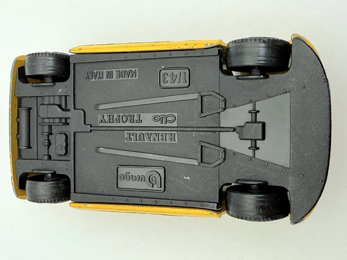 Renault Clio Trophy Bburago Żółty 1:43 Made in Włochy – zdjęcie 8