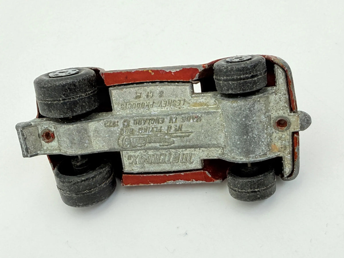 Flying Bug Matchbox Czerwony 1:64 Made in Anglia – zdjęcie 8