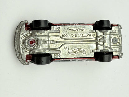 1968 CUSTOM MUSTANG, Hot Wheels 2002, Metal Metal, Die cast, Czerwony, 1:64 – zdjęcie 8