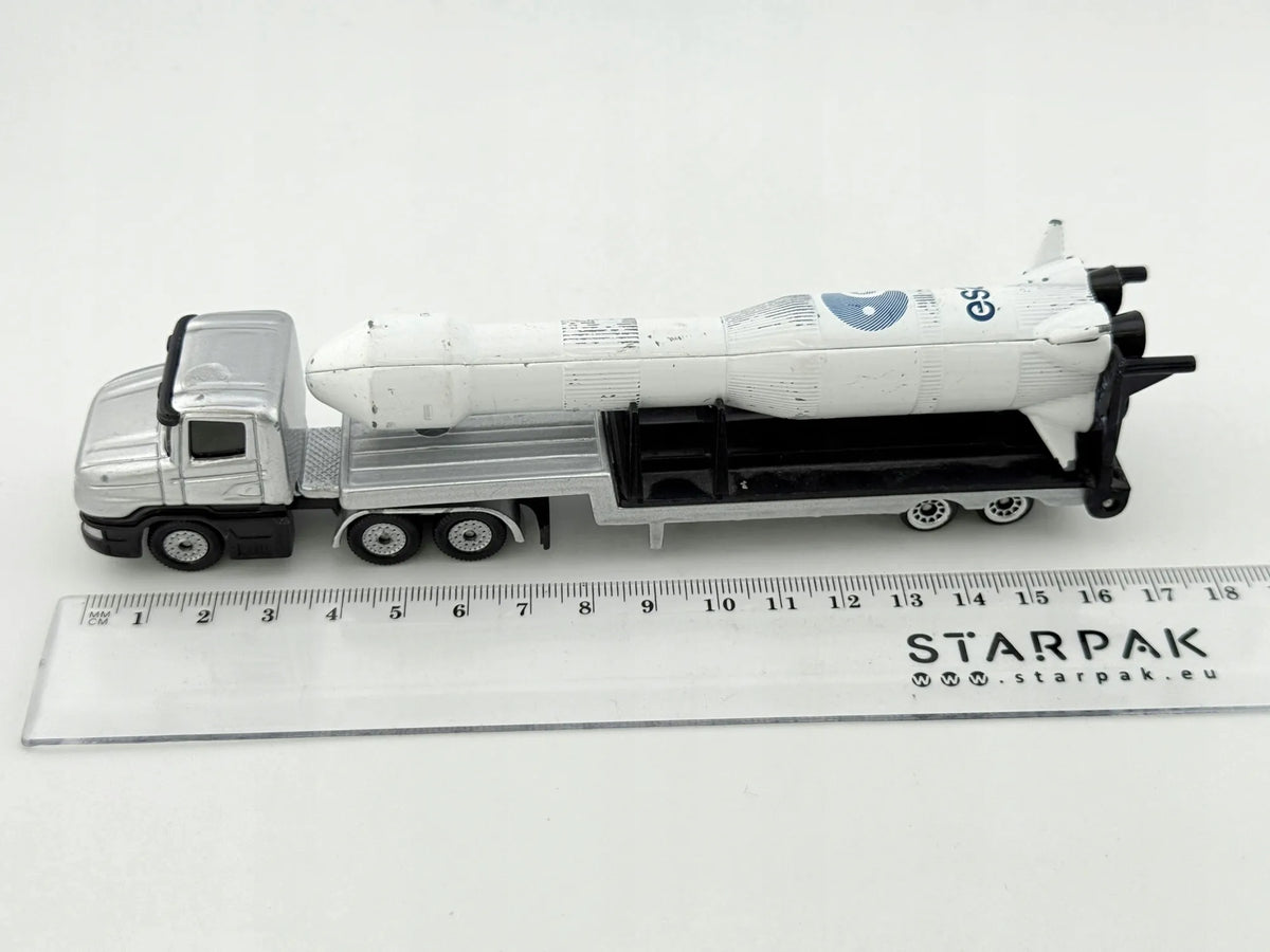 ROCKET CARRIER, Siku, Resoraki, Die cast, Srebrny, 1:87 – zdjęcie 8