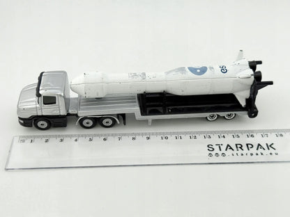 ROCKET CARRIER, Siku, Resoraki, Die cast, Srebrny, 1:87 – zdjęcie 8