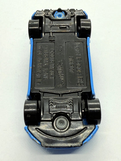 Ford Focus Rs Mainline Hot Wheels 2016 Niebieski 1:72 – zdjęcie 8